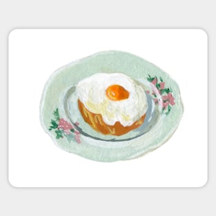 Fried egg brioche Sticker